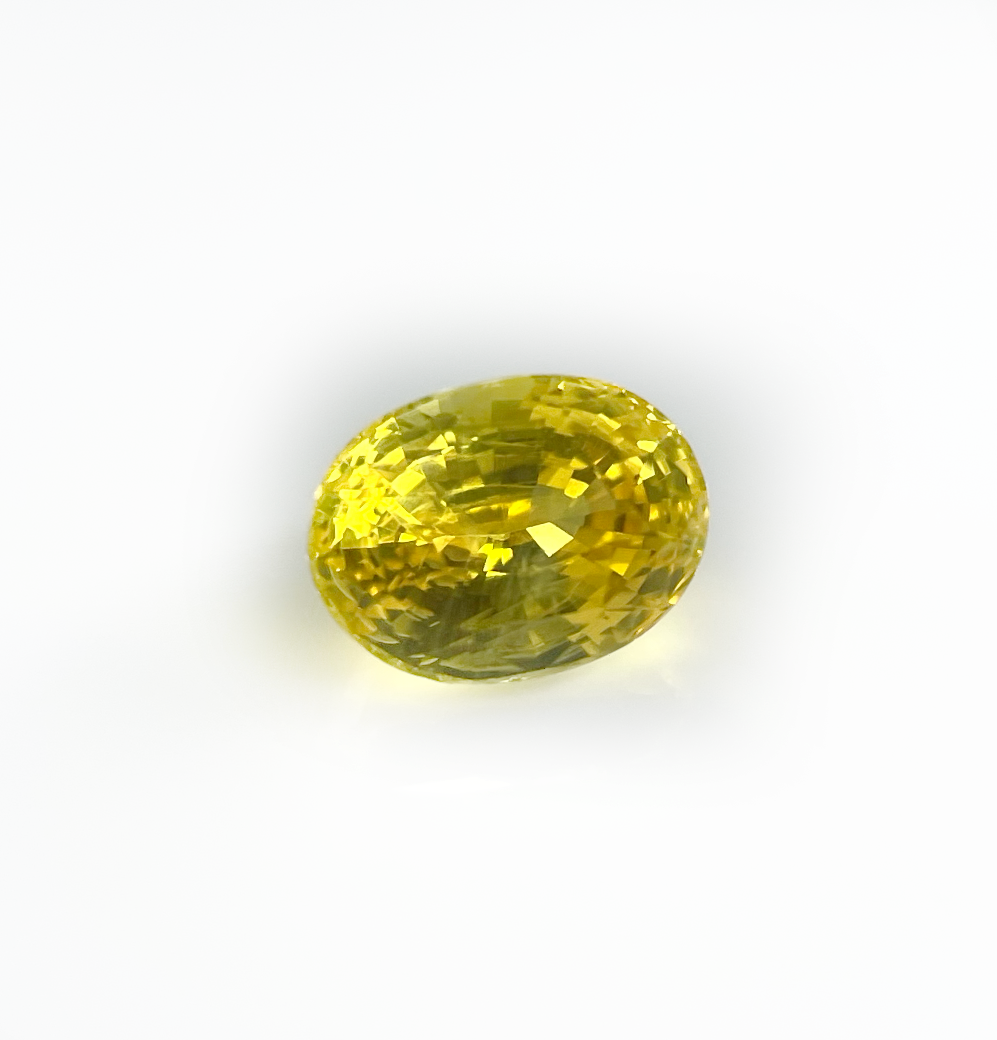 1.80ct Oval cut Natural Yellow Sapphire - Heated - Image 3