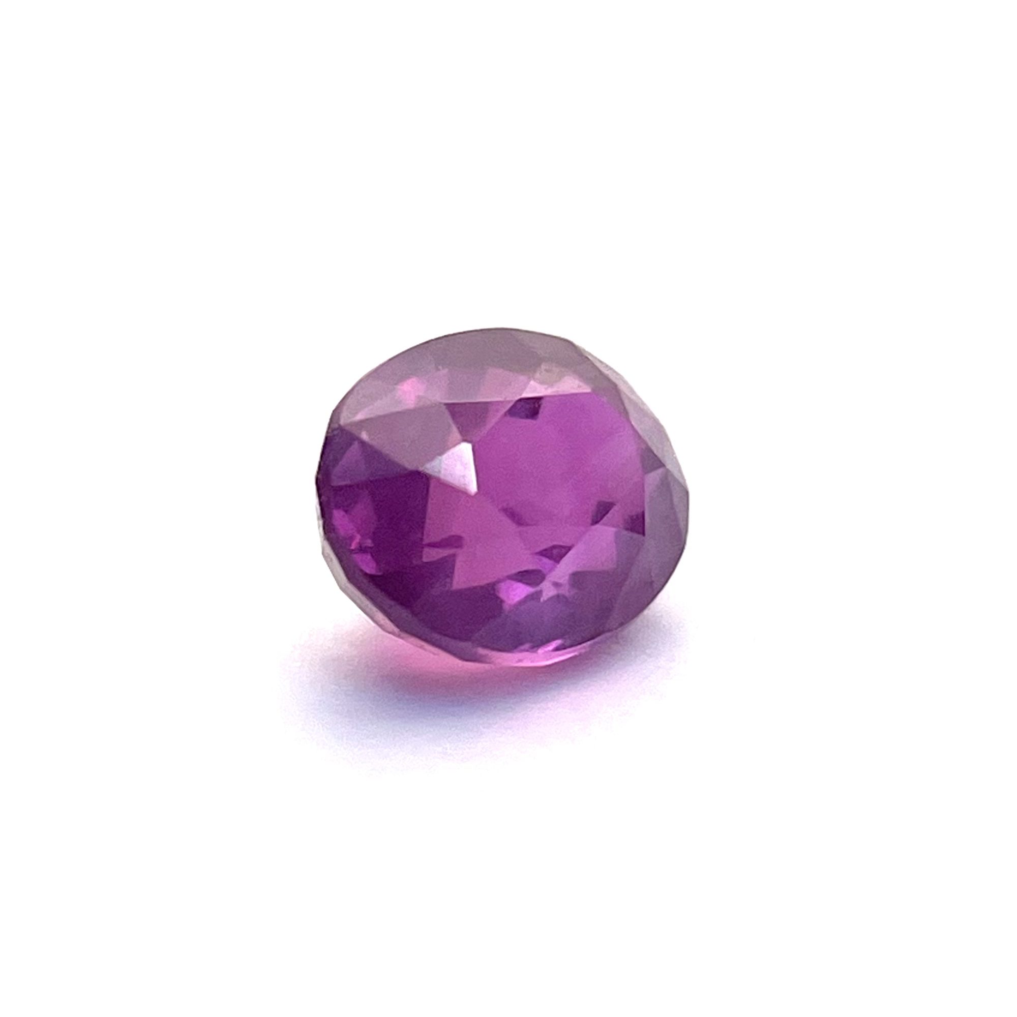 0.82 CT silky opalescent pink Sapphire - Image 2
