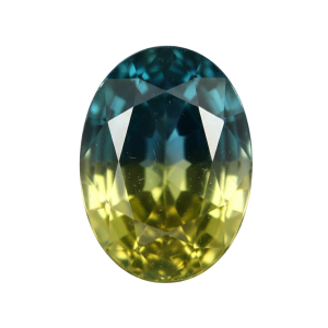 Bi-color sapphire